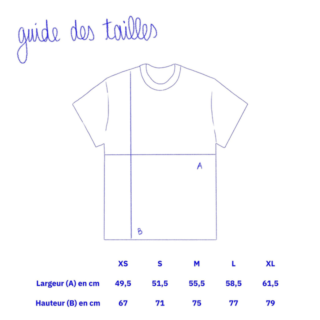 t-shirt WOMAN (bleu)