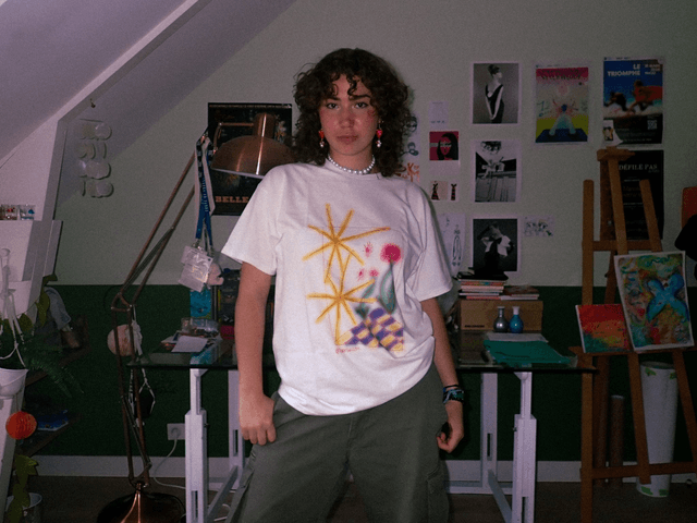 t-shirt 2STARS (blanc)